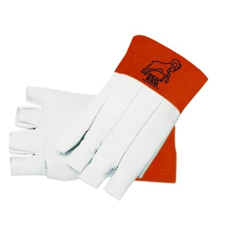 Eat-In Medium Red Ram Grain Goatskin Mig-Tig Welder Gloves - Yellow EA3677360